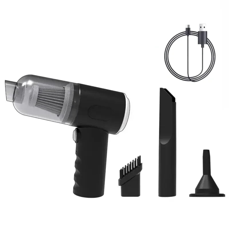 Cordless Car Vacuum Cleaner 9000Pa – USB Rechargeable