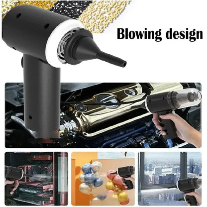 Cordless Car Vacuum Cleaner 9000Pa – USB Rechargeable